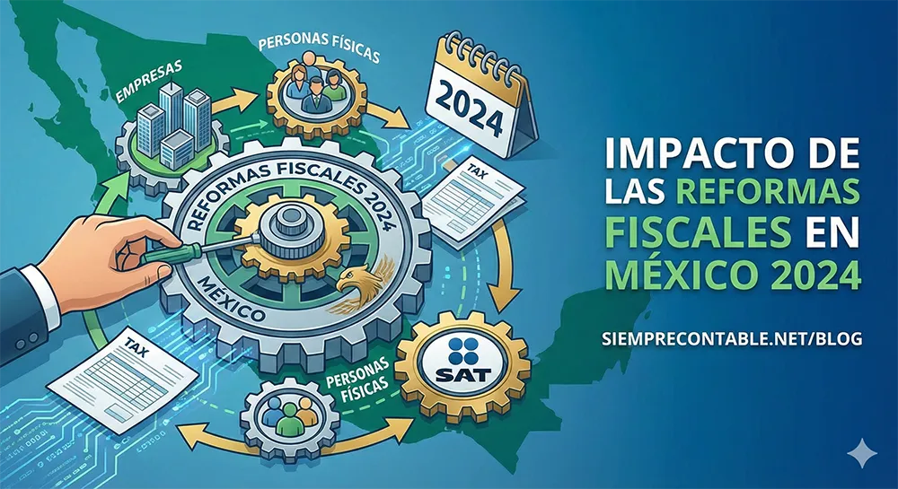 Reformas Fiscales en México 2024–2026: lo que sí cambió y lo que no